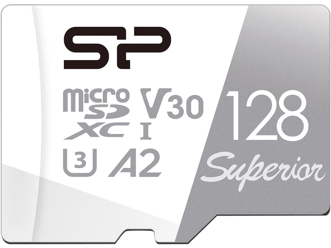 Silicon Power 128GB Superior Micro SDXC Uhs-I (U3)