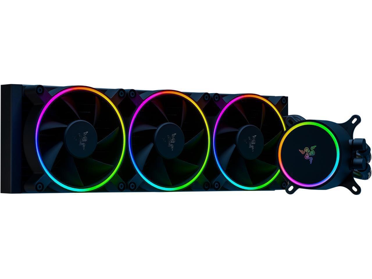 Razer Hanbo Chroma RGB Aio Liquid Cooler 360MM (aRGB Pump Cap)
