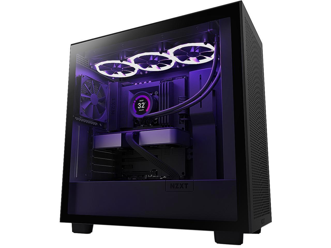 NZXT H7flow Mid TWR All Black