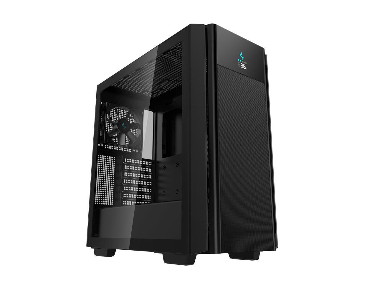Deepcool CH510 Mesh Digital Black Abs / SPCC / Tempered Glass Atx Mid Tower Computer Case