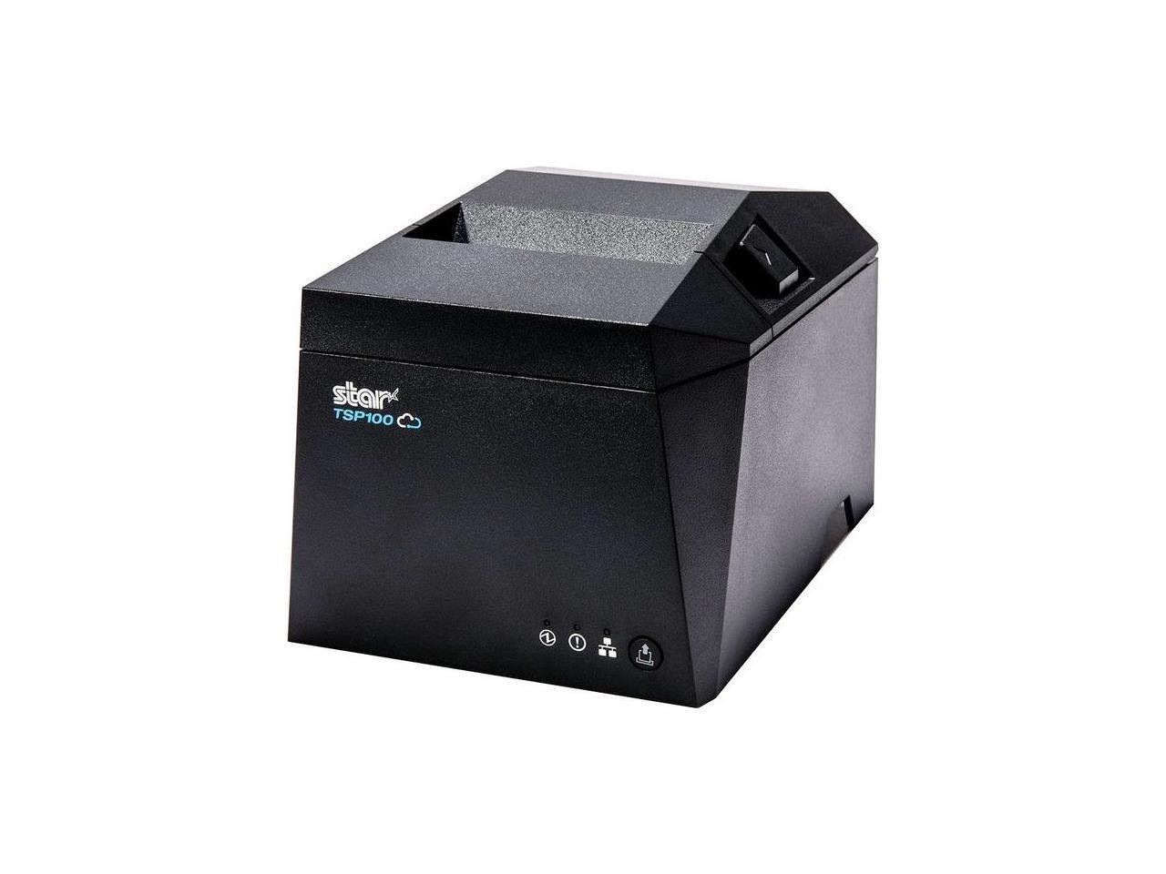 Fujifilm Star Micronics Tsp143ivuw Direct Thermal Monochrome Receipt Printer Gray