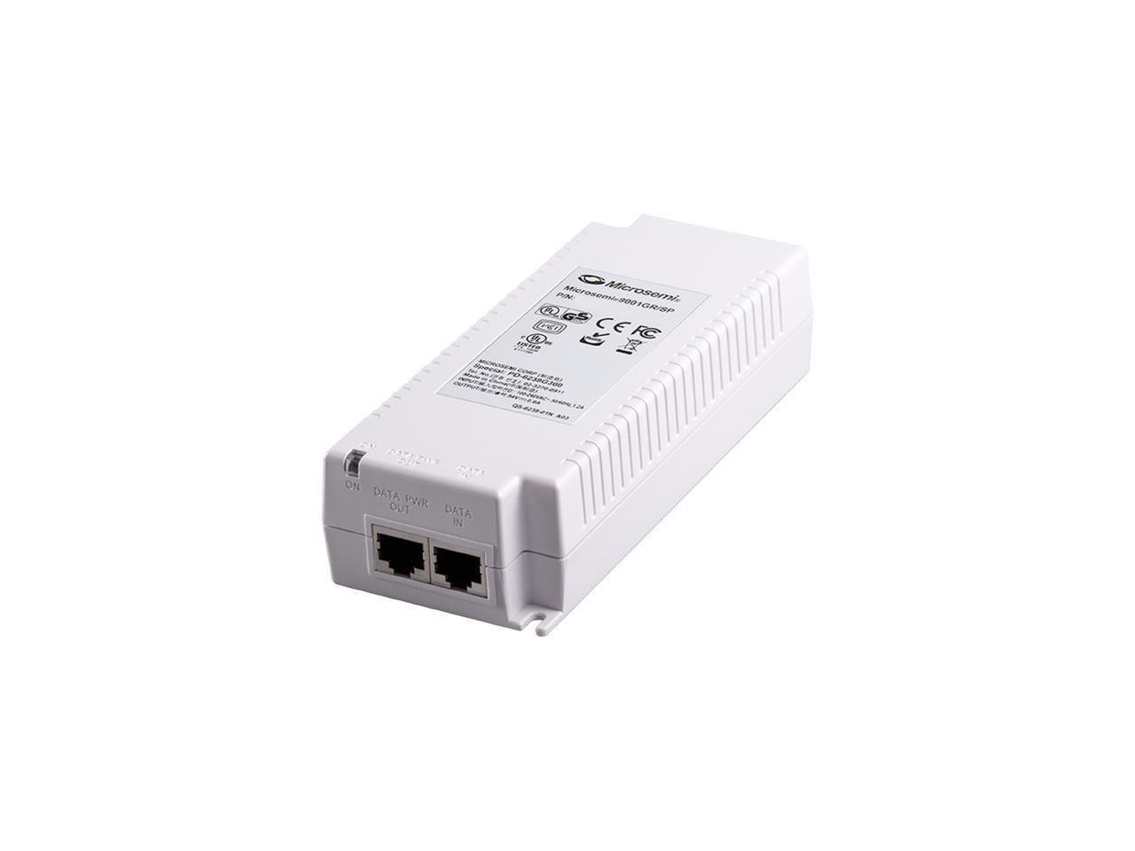 Microsemi Pd-9001Gr/Sp/Ac-Us 30W 1-Port Injector With Surge Protection