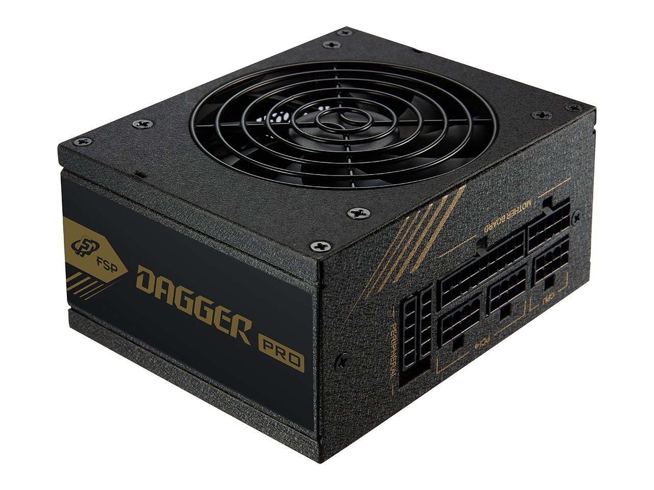 FSP Dagger Pro 650W Mini Itx Solution / SFX 12V / Micro Atx 80 Plus Gold Certified Full Modular VR / 4K Ready Gaming Power Supply (Sda2-650)
