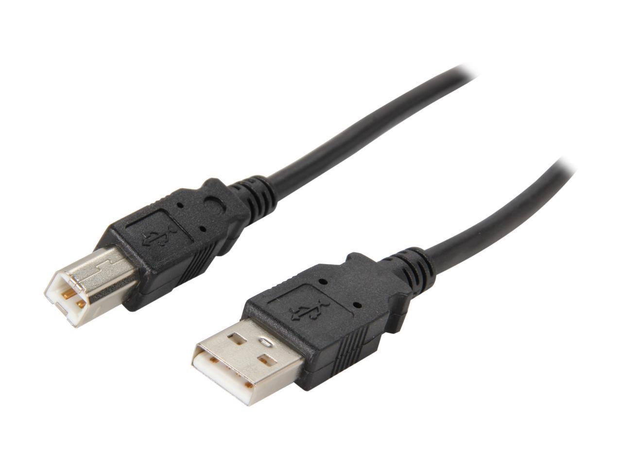 Bytecc Usb2-10Ab-K Black Type A Male To Type B Male Cable