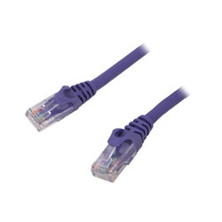Bytecc C6eb-5P 5 FT. Cat 6 Purple Enhanced 550MHz Patch Cables