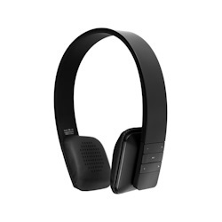 Aluratek Black Abh04fb Bluetooth Wireless Stereo Headphones
