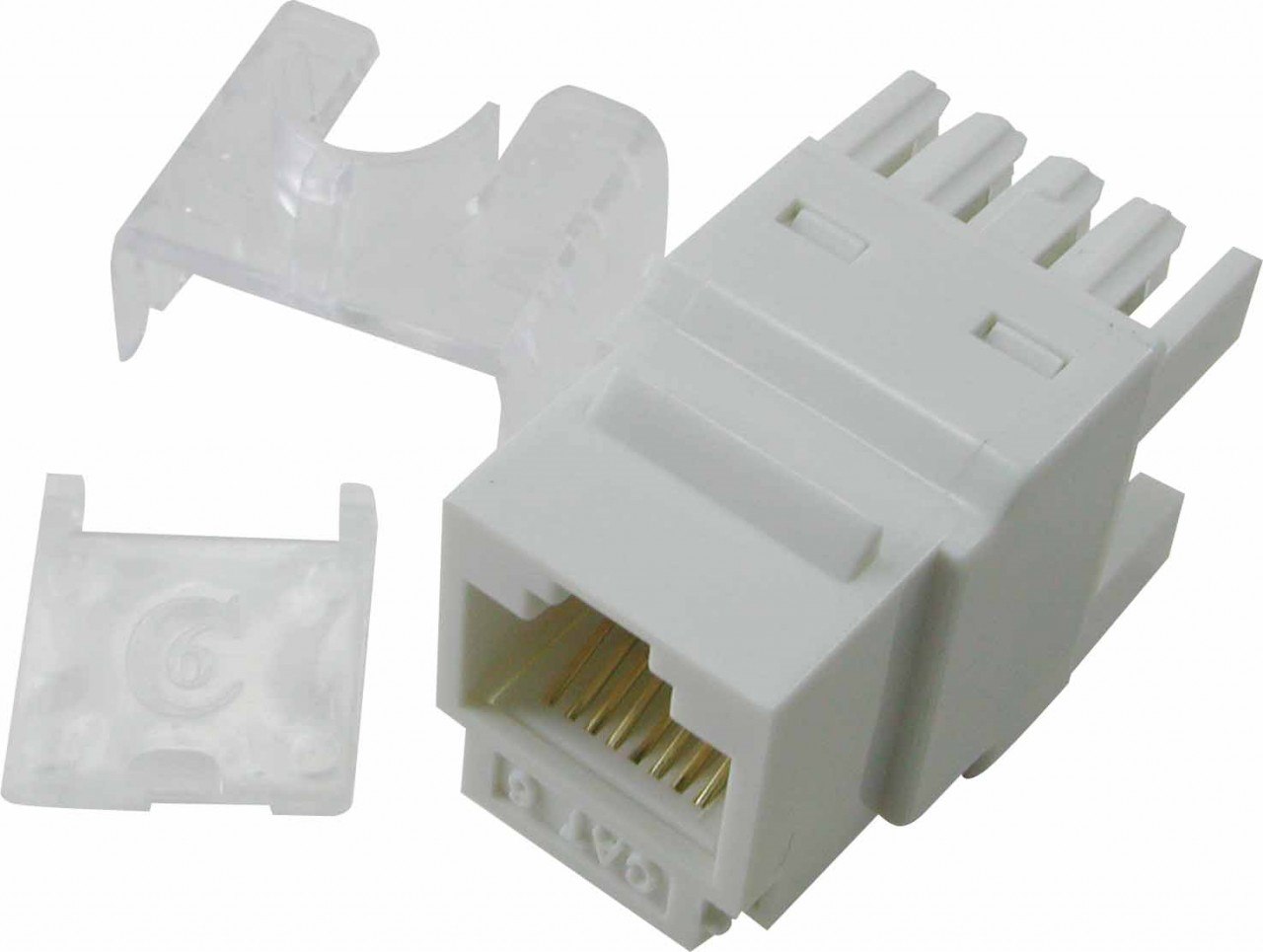 4Cabling Cat 6 RJ45 Keystone Jack - 10 Pack