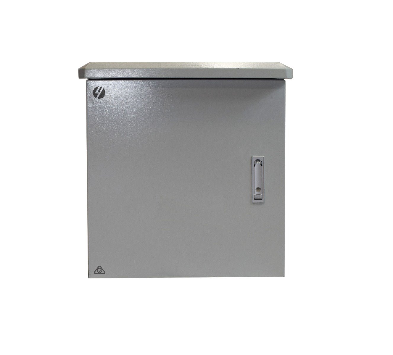 4Cabling 9Ru 600MM Wide X 600MM Deep Grey Outdoor Wall Mount Cabinet. Ip65