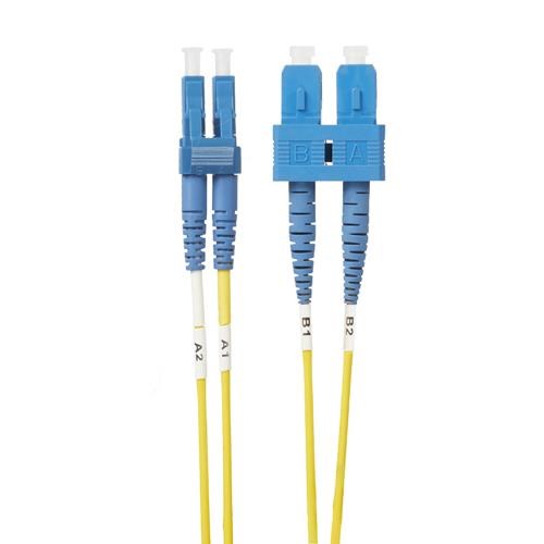 4Cabling 1M LC-SC Os1 Singlemode Fibre Optic Cable : Yellow