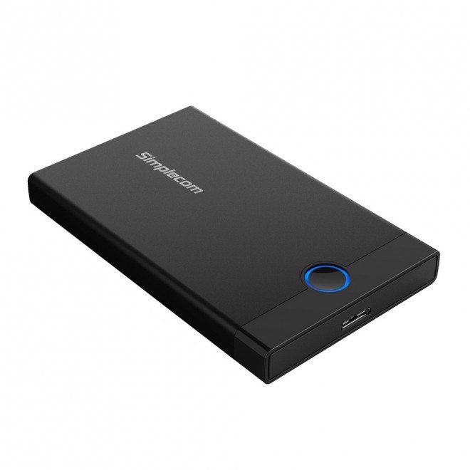 Simplecom Se209 Tool-Free 2.5' Sata HDD SSD To Usb 3.0 Enclosure