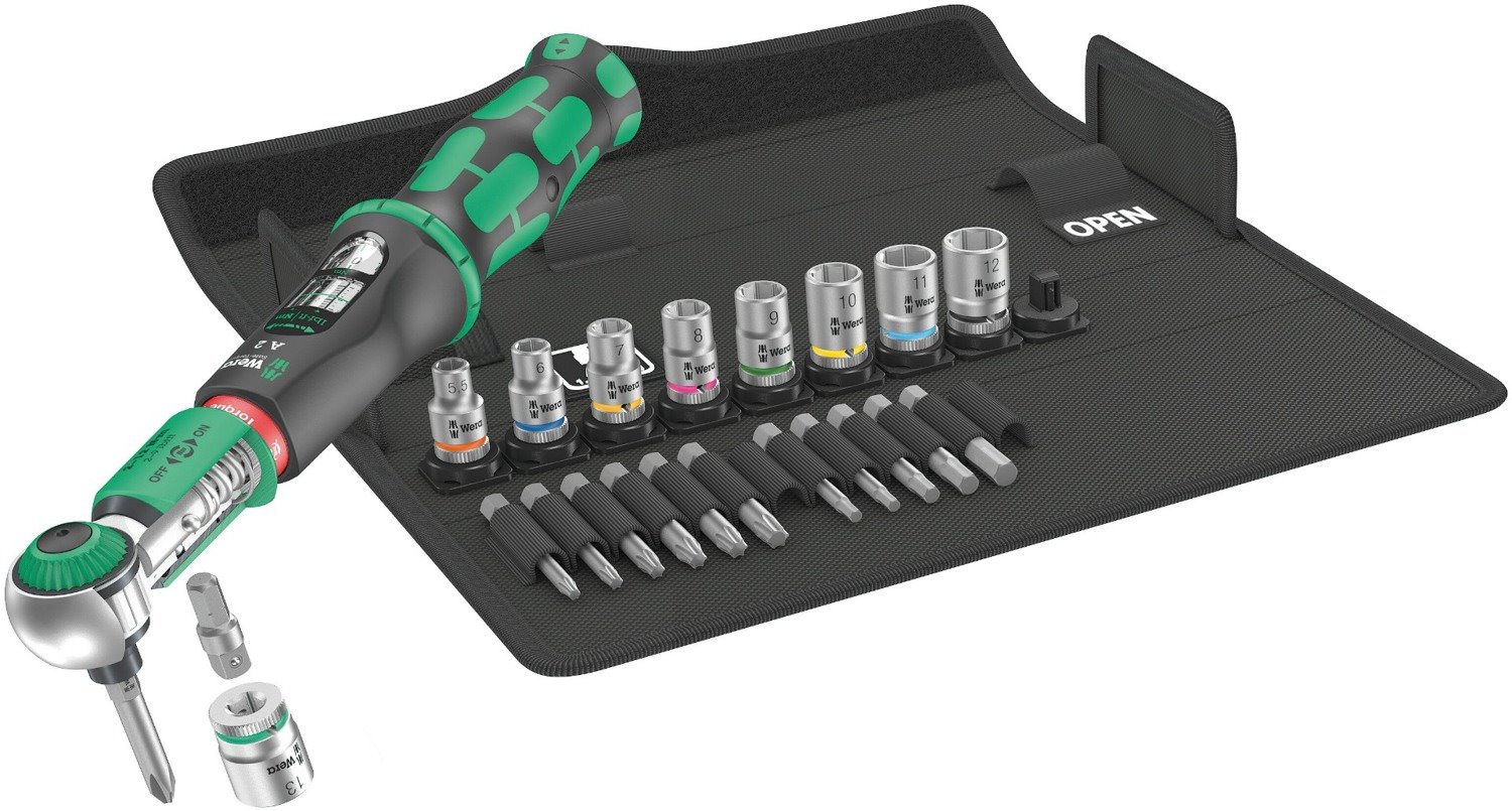 Wera Safe-Torque A 2 Set 1, 1/4" Hexagonal, 2-12 NM