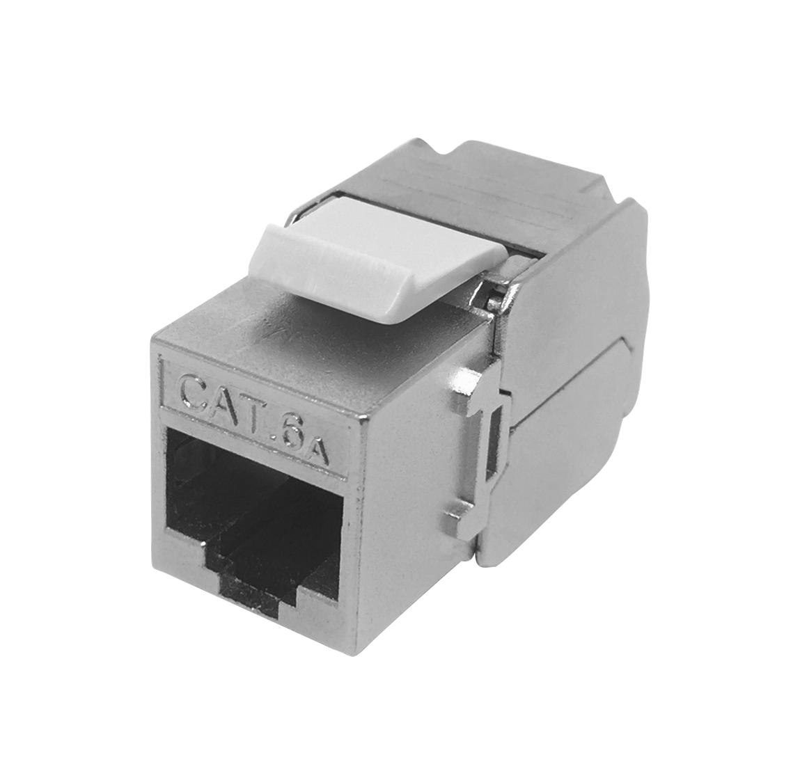 4Cabling Cat 6A FTP Shielded Keystone Jack