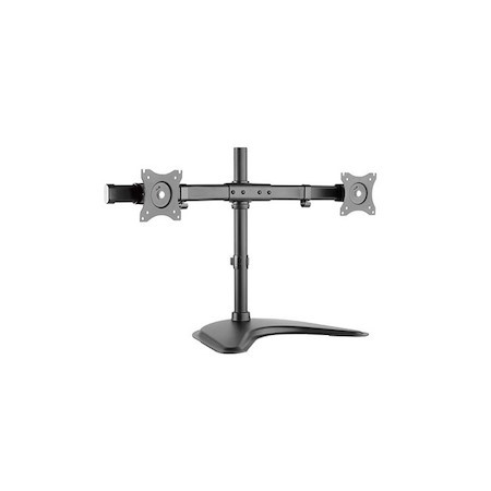Brateck Essential Dual Monitor Desktop Stand For 13"-27" LCD Monitors And Screens