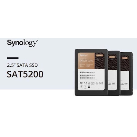 Synology Sat5200 2.5" Sata SSD -5 Year Limited Warranty - 480GB- Launch 18TH June ( Check Compatible Models)