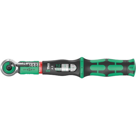Wera Safe-Torque A 2 Torque Wrench With 1/4" Hexagon Drive, 2-12 NM