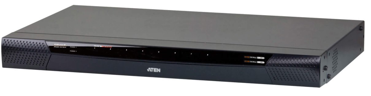 Aten 8 Port KVM Over Ip, 1 Local/1 Remote User Access. Support 1920X1200