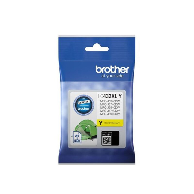 Brother Yellow Ink Cartridge To Suit MFC-J6940DW - Up To 1500 Pages