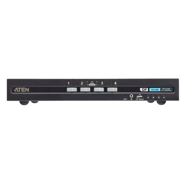 Aten 4-Port Usb DisplayPort Secure KVM Switch With Cac (PSD PP V4.0 Compliant)