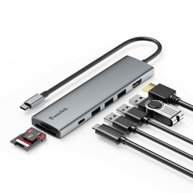 Wavlink Wl-Uhp5010 Usb-C 8-In1 Hub