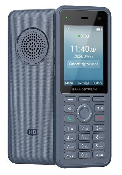 Grandstream Ruggedized Wi-Fi Ip Phone 2.8 In Screen Bluetooth