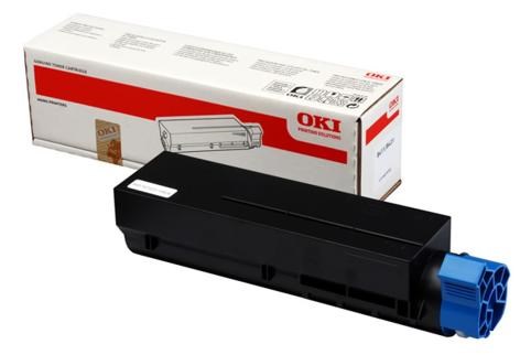 OKI Genuine Toner Cartridge Black for B412/B432/B512/MB472/MB492/MB562; 7,000 Pages (ISO/IEC 19752)