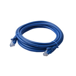 8Ware Cat6a Utp Ethernet Cable 30M Snagless Blue