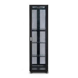 Serveredge 45Ru Fully Assembled Free Standing Server Cabinet - 600W X 1200D X 2192H Includes:Lockable Front Glass DoorDual Rear Mesh Doors1 X 8 Way Pdu1 X 4 Way Fan Unit3 X Fixed Shelves: 750MM DepthL