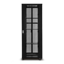 Serveredge 45Ru Fully Assembled Free Standing Server Cabinet - 800W X 1200D X 2192H Includes:Lockable Front Glass DoorLockable Dual Rear Mesh DoorsLockable Split Side Panels1 X 8 Way Pdu1 X 4 Way Roof