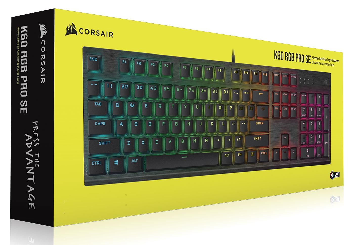 Buy Corsair K60 RGB Pro Se Mechanical Gaming Keyboard, Backlit RGB Led ...