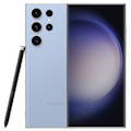 Samsung Galaxy S23 Ultra 5G 256GB - SKY Blue (Sm-S918blbaats)*Au STOCK*,6.8',Quad HD+,120Hz,8GB/256GB,200MP/12MP,S Pen,Single SIM+eSIM,5000mAh,2YR