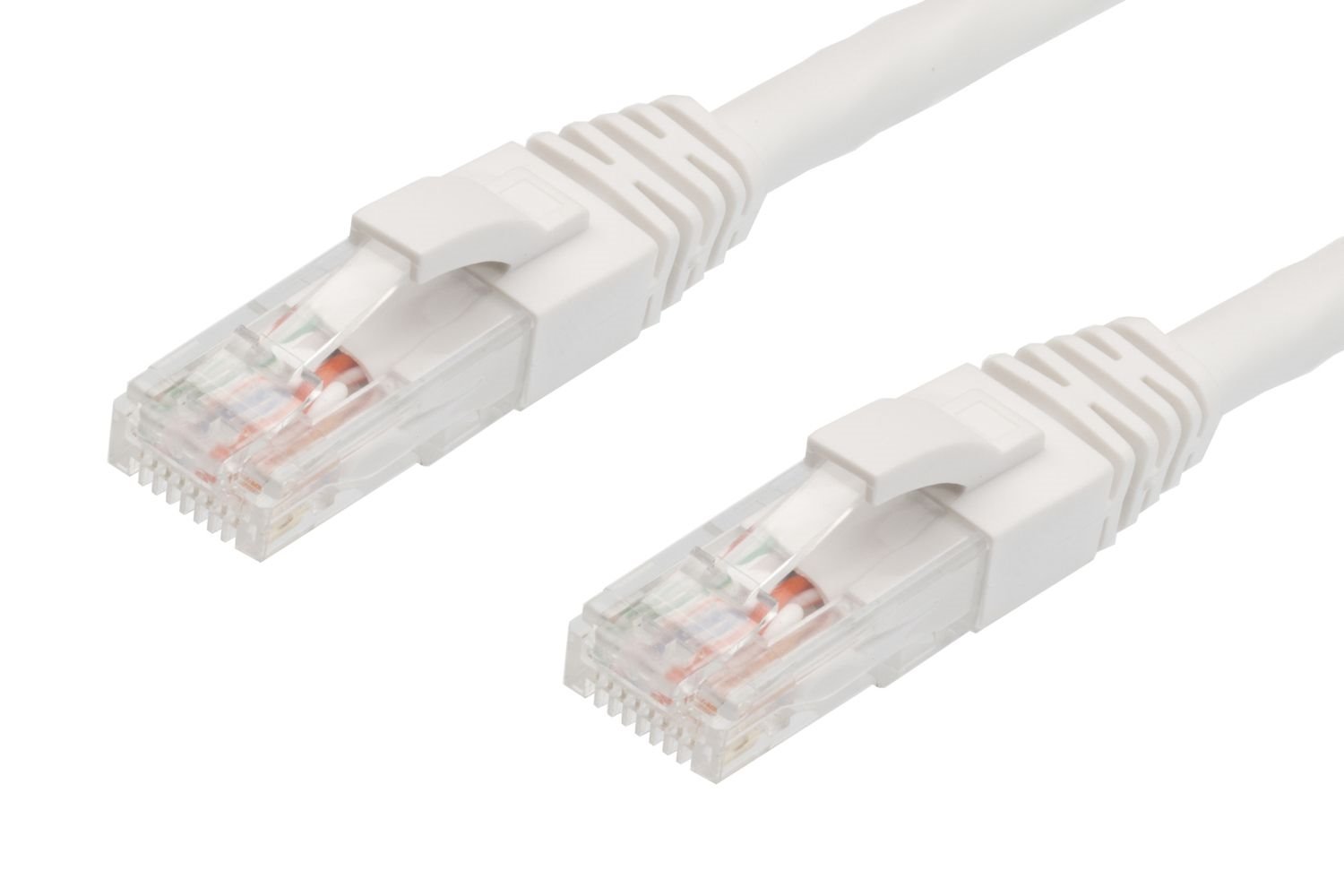 4Cabling 1M Cat6 RJ45-RJ45 Pack Of 50 Ethernet Network Cable. White