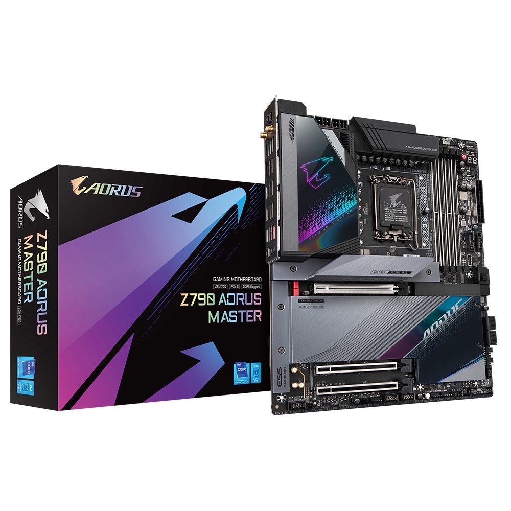 Gigabyte Z790 Aorus Master MB, 1700, 4xDDR5, 6xSATA, 5xM.2, Usb3.2, Usb-C, E-Atx 3YR