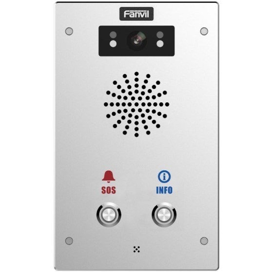 Fanvil I16sv02p Outdoor Video Sip Intercom Water & Dust Proof Sip Intercom Ip65 (2 Button)