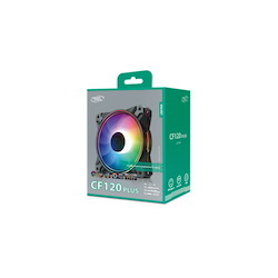 Deepcool CF 120 Plus 3 In 1 Customisable Addressable RGB Led Lighting