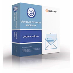 Exclaimer Signature Manager Outlook Edition - Support & Maintenance for 1 Year per User