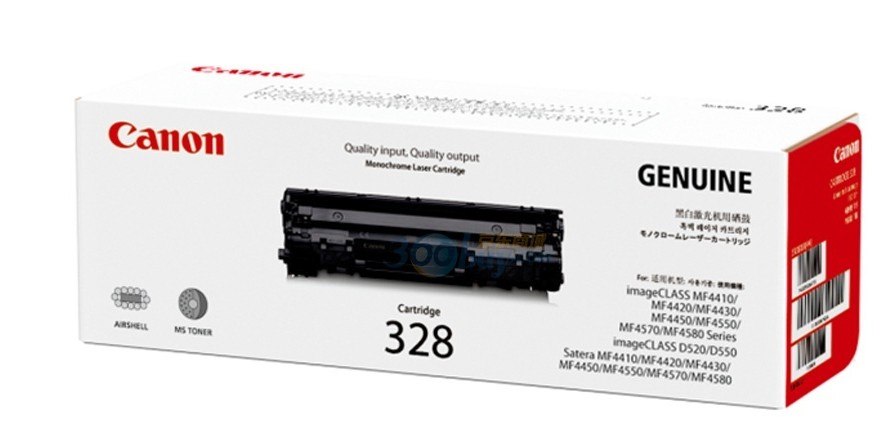 Canon CART328 Original Laser Toner Cartridge - Black Pack