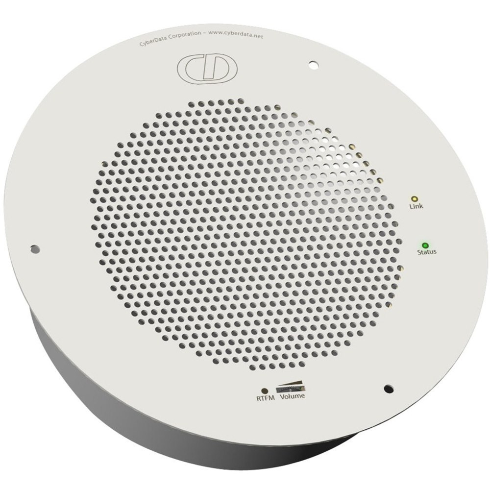 CyberData Sip Speaker - Signal White