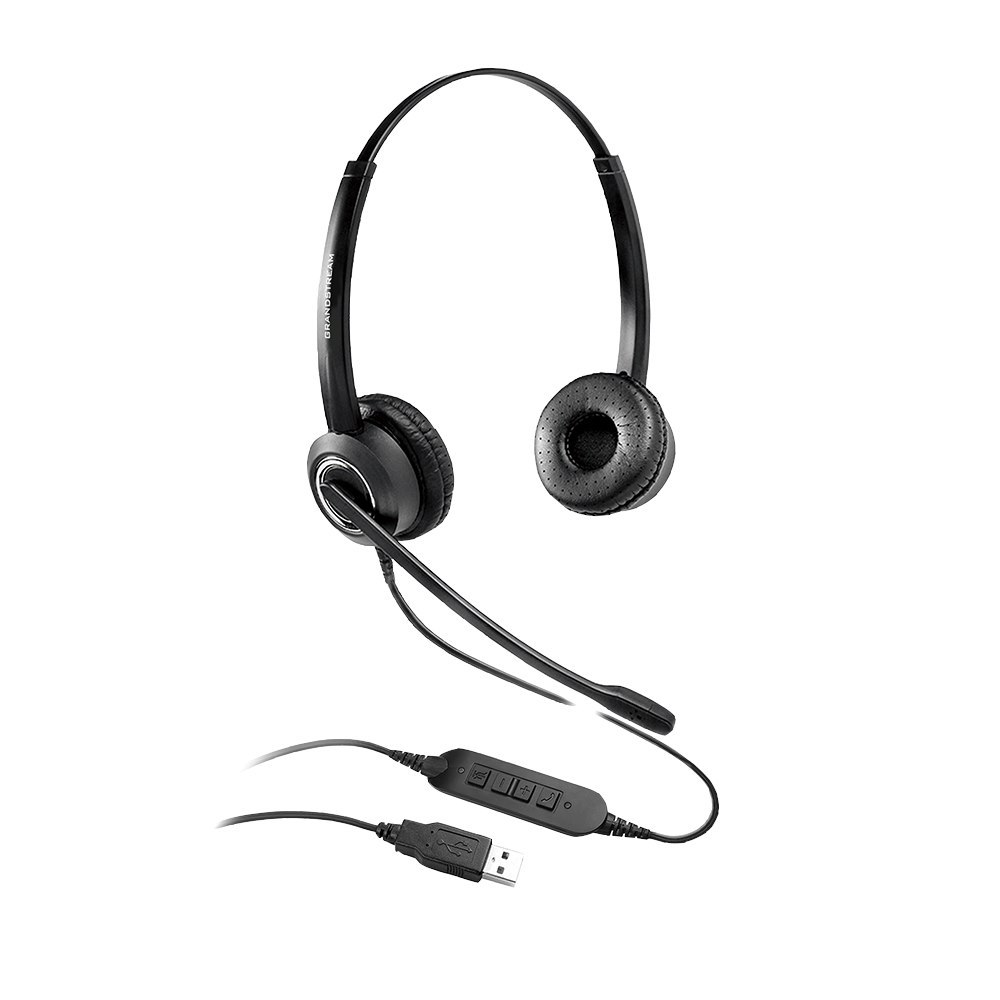 Grandstream HD Usb Headsets With Noise Canceling Mic