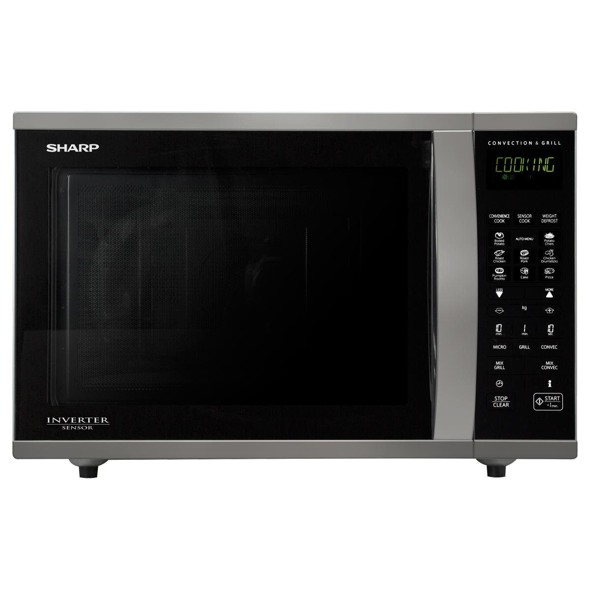 Sharp R995DST 40L Convection Microwave – Stainless Steel