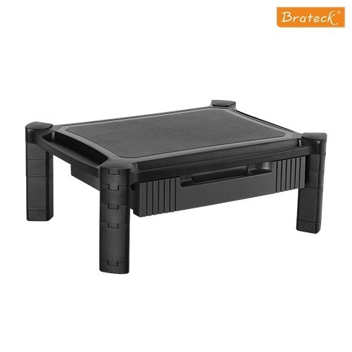 Brateck Height-Adjustable Modular Multi Purpose Smart Stand XL With Drawer (435X330X168MM) For Most 13''-32'' Weight Capacity 10KG