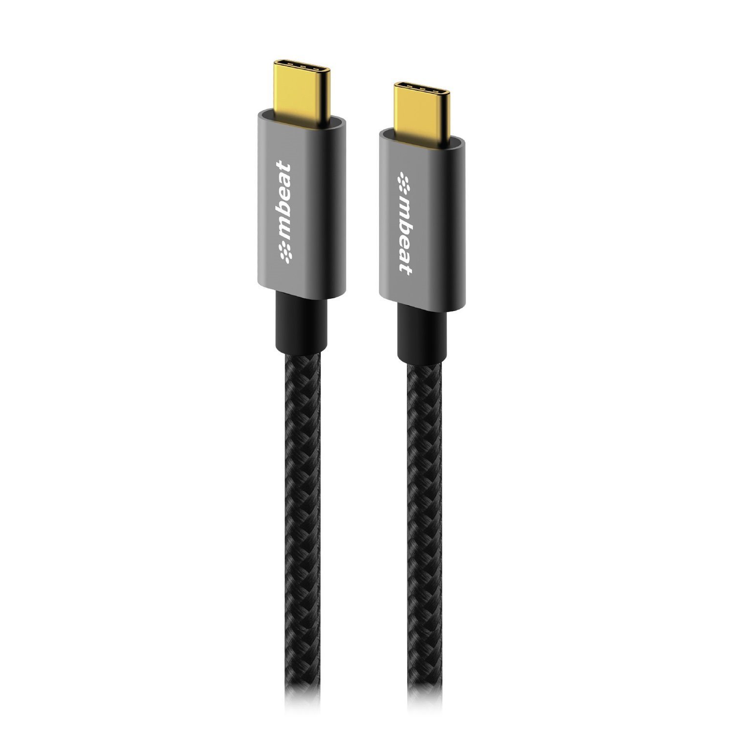 Mbeat Tough Link 1.8M Usb 3.2 Gen2 Usb-C Cable - Space Grey Transfer At Speeds Up To 10Gbps Video Resolution: Maximum 4K/60Hz