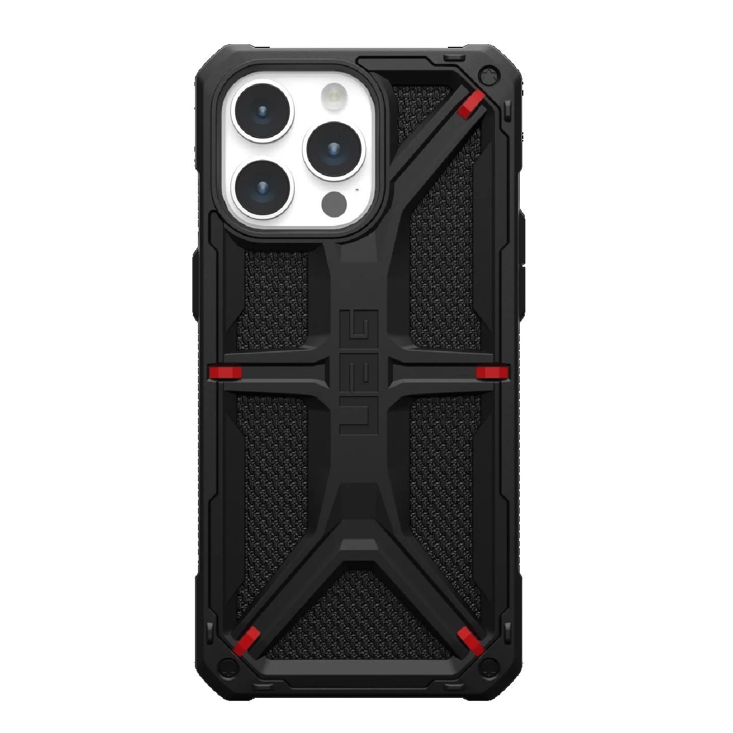 Uag Monarch Kevlar Apple iPhone 15 Pro Max (6.7') Rugged Case - Kevlar Black(114298113940),20Ft. Drop Protection(6M),5 Layers Protection, 10 YRS