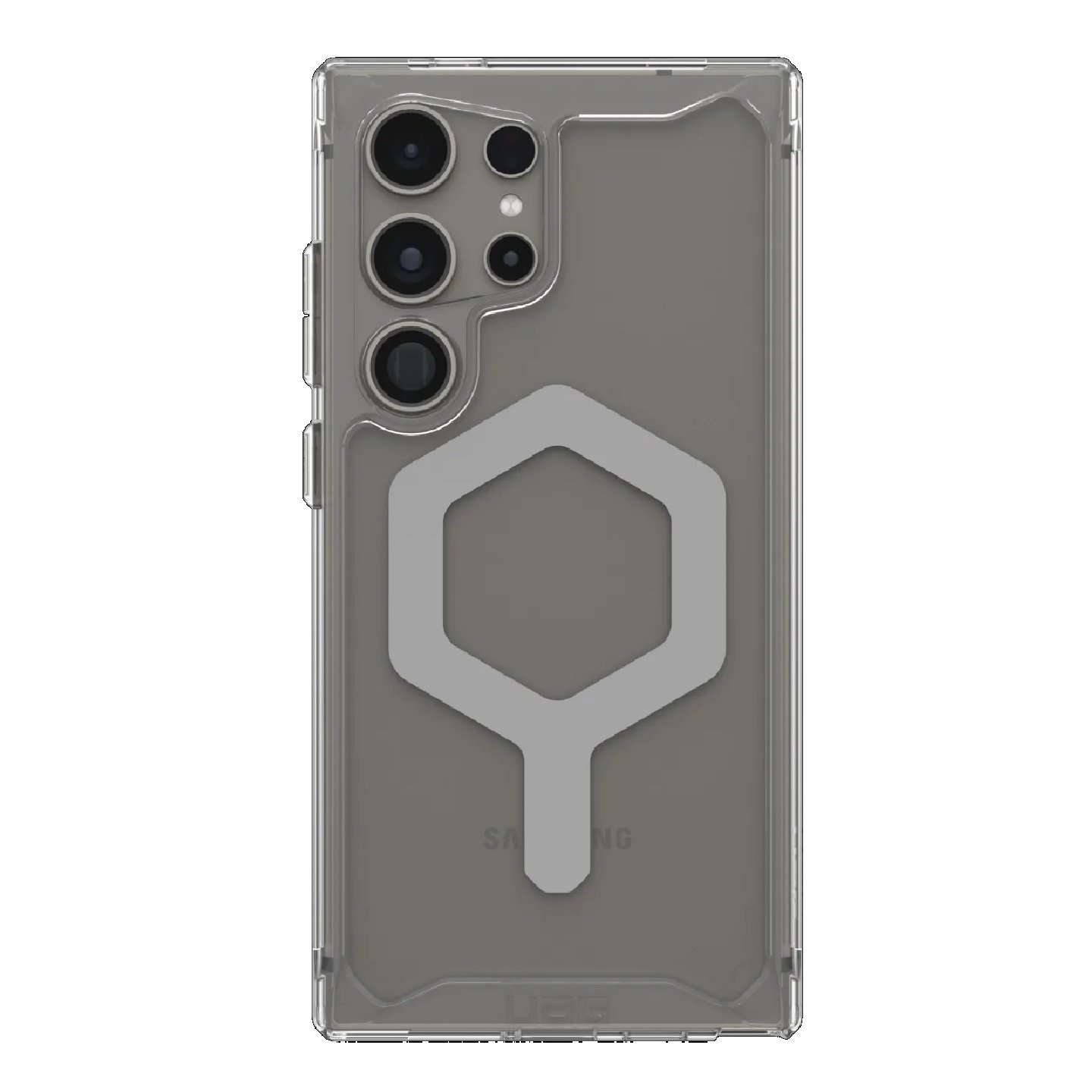 Uag Plyo Pro Magnetic Samsung Galaxy S24 Ultra 5G (6.8') Rugged Case - Ice/Silver (214431114333),16FT. Drop Protection (4.8M),Armored Shell, 10 YRS