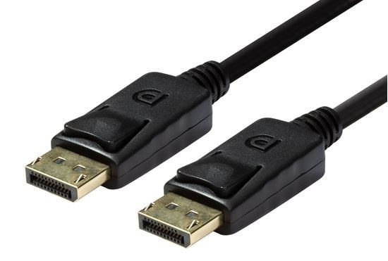 Dynamix 1M DisplayPort V1.2 Cable With Gold Shell Connectors DDC Compliant