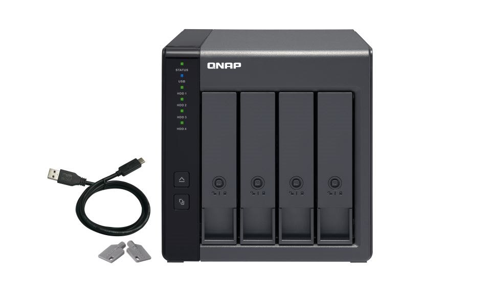 Qnap TR-004 4-Bay Usb 3.0 Raid Expansion Enclosure 2YR WTY