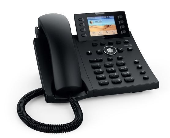 Snom 12 Line Ip Phone. Hi-Res Display With Backlight, Gigabit, Usb, IPv6, PoE