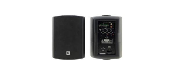 Kramer 2X30 Watt Powered On-Wall Speaker System (Pair Of Stereo 2x30W RMS) - Black (Speakers) - Ex Demo Unit