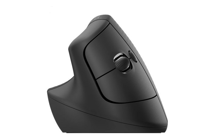 Logitech Lift Vertical Ergonomic Wireless Mouse - Graphite