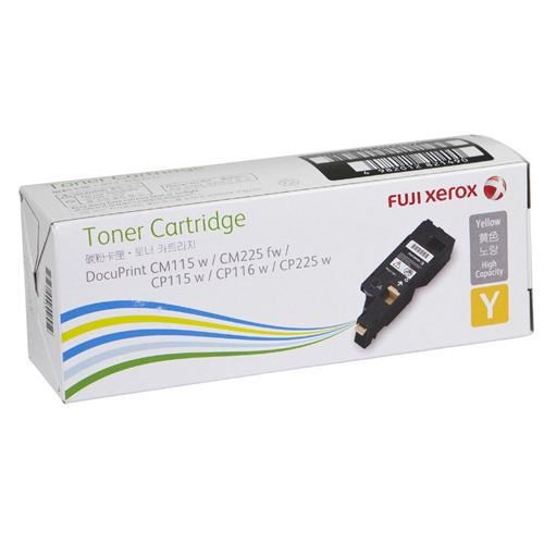 Fuji Xerox Original Laser Toner Cartridge - Yellow Pack