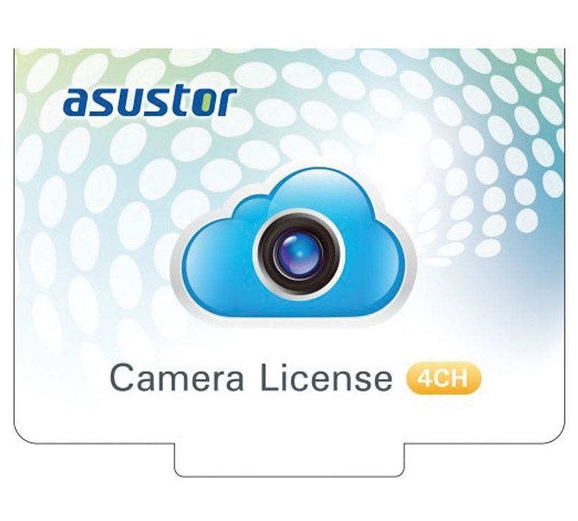 Asustor NVR 4CH Camera License Package-Virtual Item